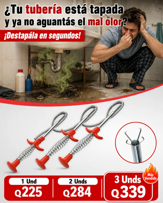 Gancho Destapa Drenajes