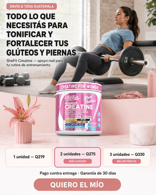 Creatine Gluteos y piernas