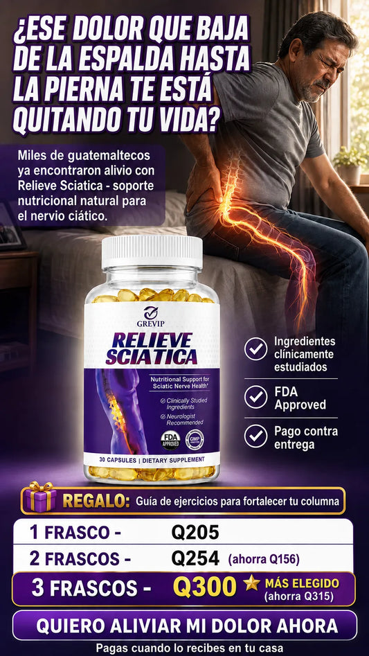 Ciatica Relieve - Adios Dolor