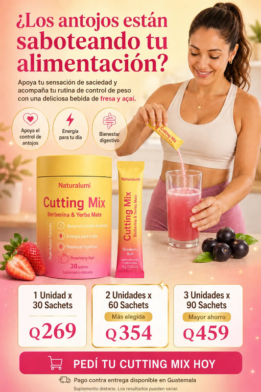 Cutting Mix 30 SACHETS pierde peso rapido y facil