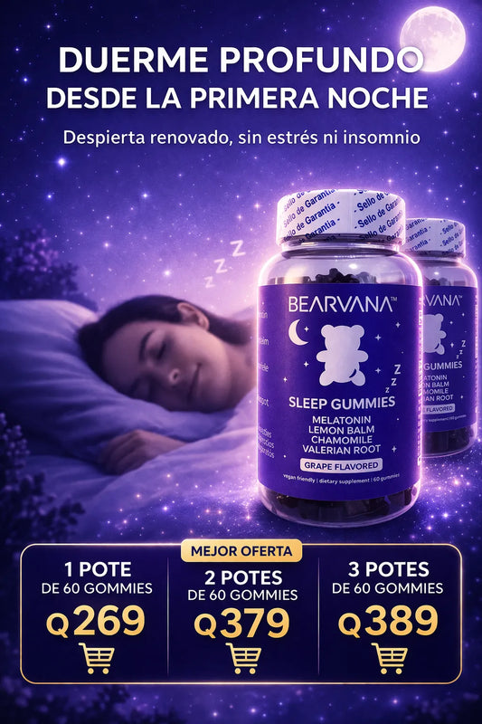 BEARVANA SLEEP GUMMIES X 60 UNDS