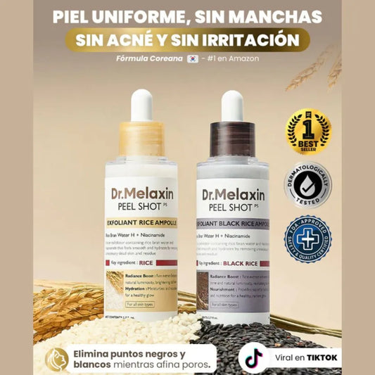 Dr. MELAXIN combo EXFOLIANTE  (Original desde EEUU)