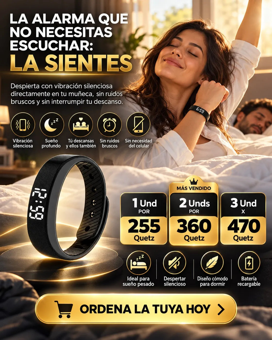 Banda despertadora Premium